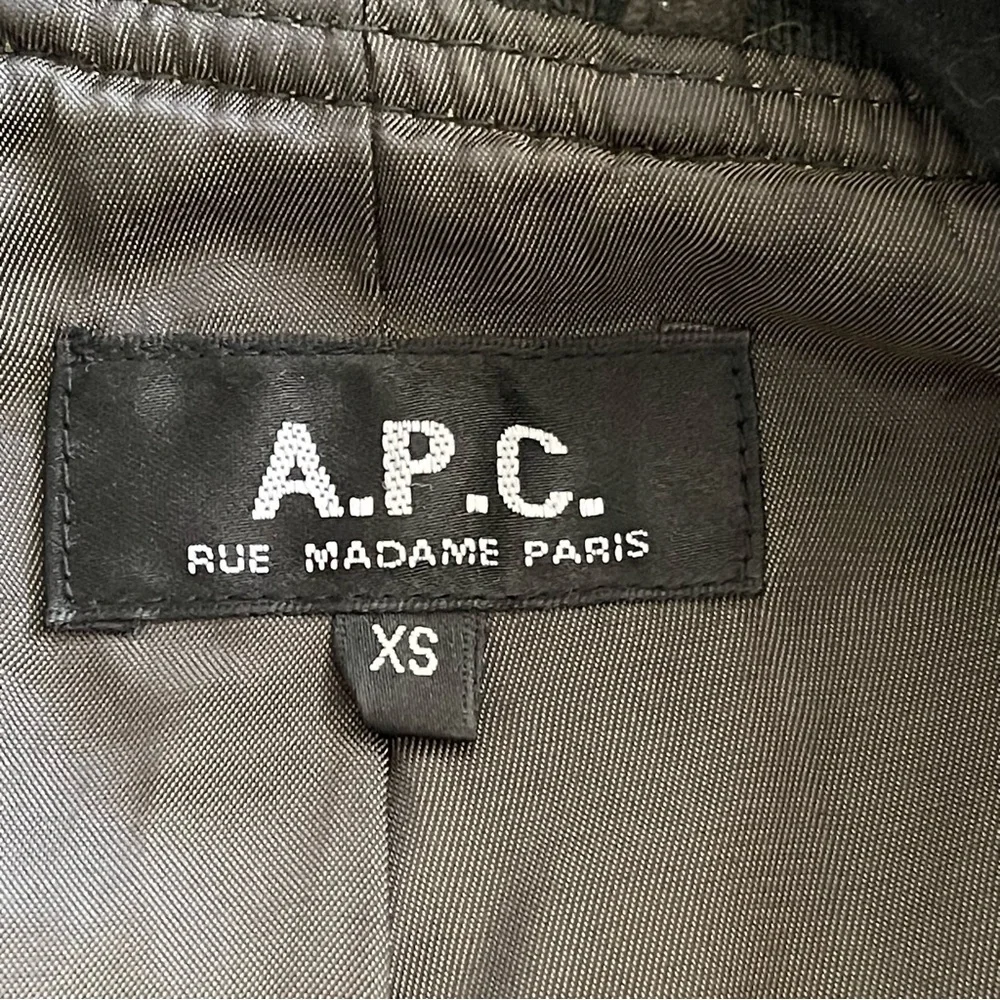 A.P.C Forest Green Bomber Jacket Size XS - Picture 6 of 9